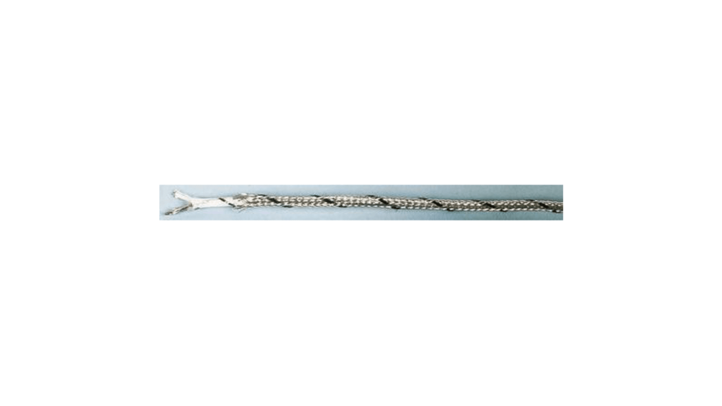 RS PRO Type K Thermocouple & Extension Wire, 25m, Unscreened, Fibreglass Insulation, +600°C Max
