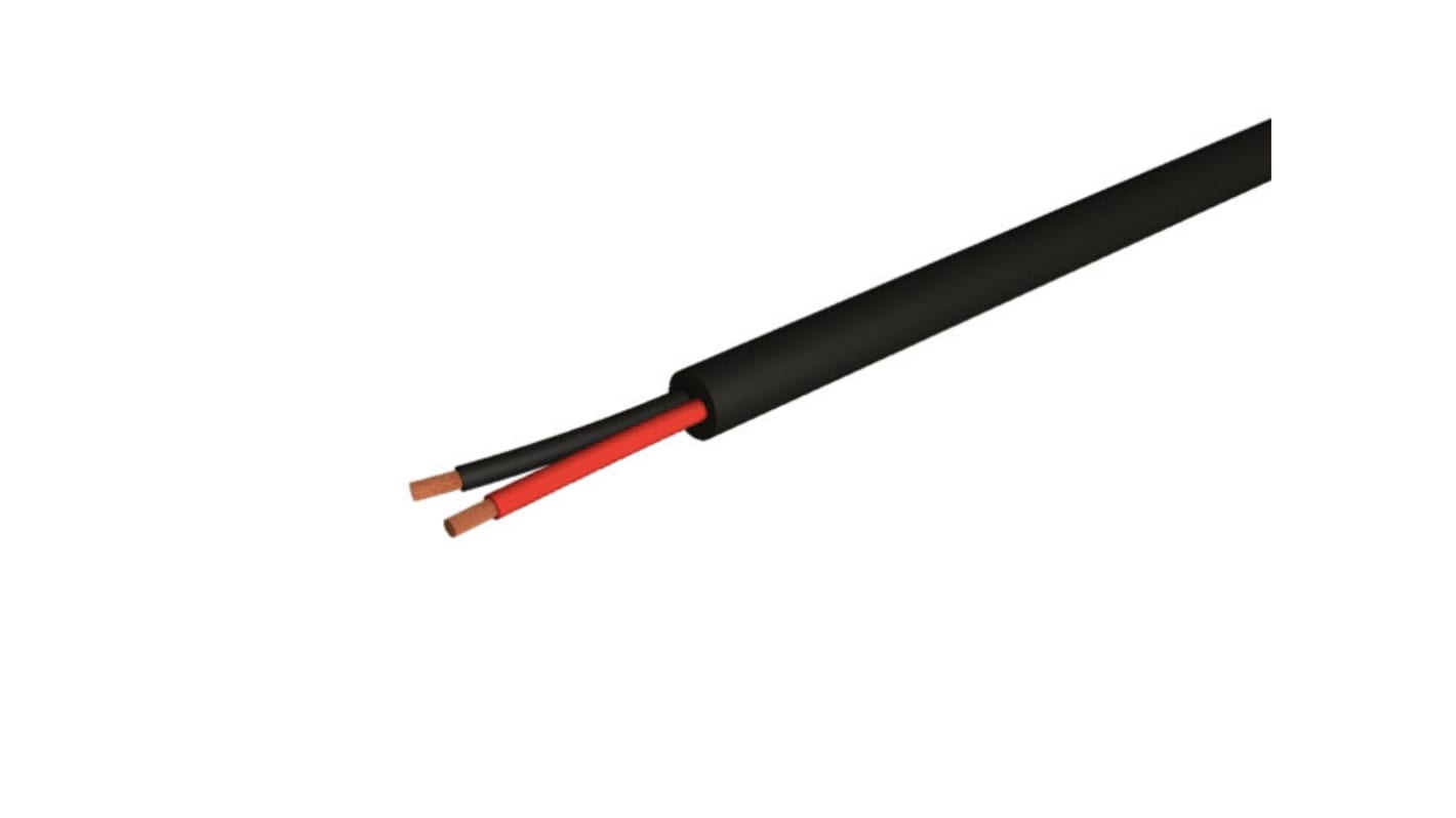 Cable de audio S2Ceb-Groupe Cae de 2 conductores, sección 1,5 mm², Ø ext. 6.2mm, long, 100m