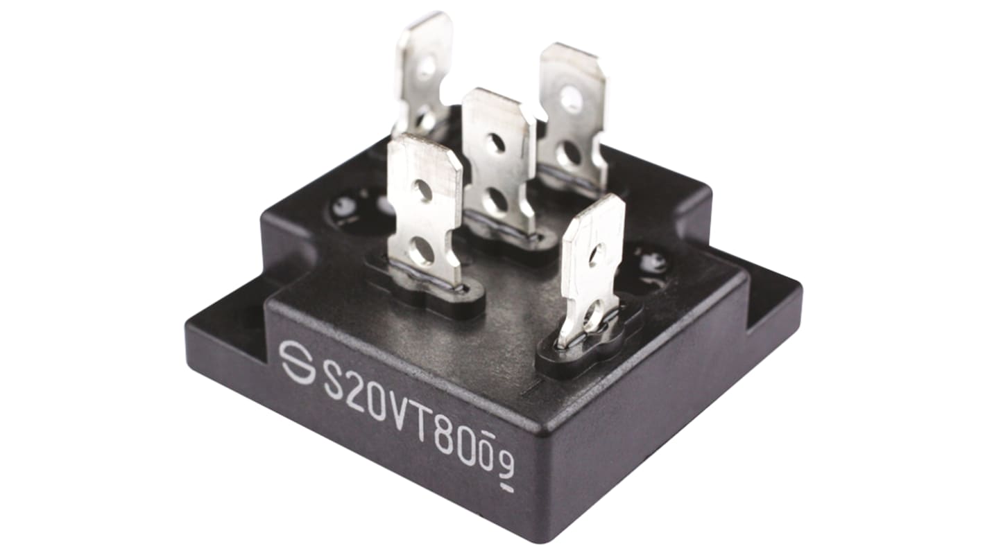 経典 800V, 30A, ブリッジダイオード 整流用 Shindengen 36 x 36 x ダイオード