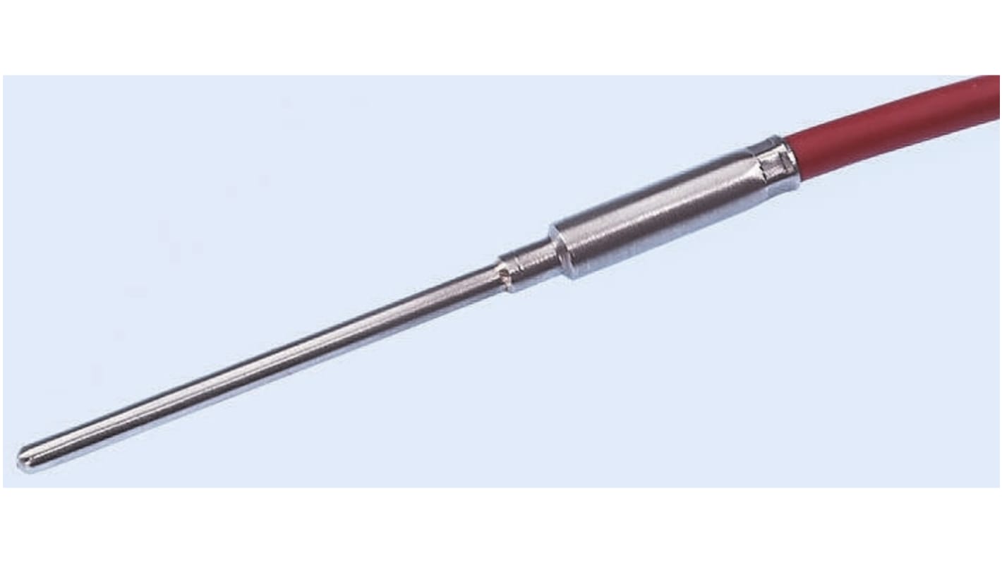 Electrotherm PT100 RTD Sensor, 3mm Dia, 50mm Long, Probe, F0.3 +200°C Max