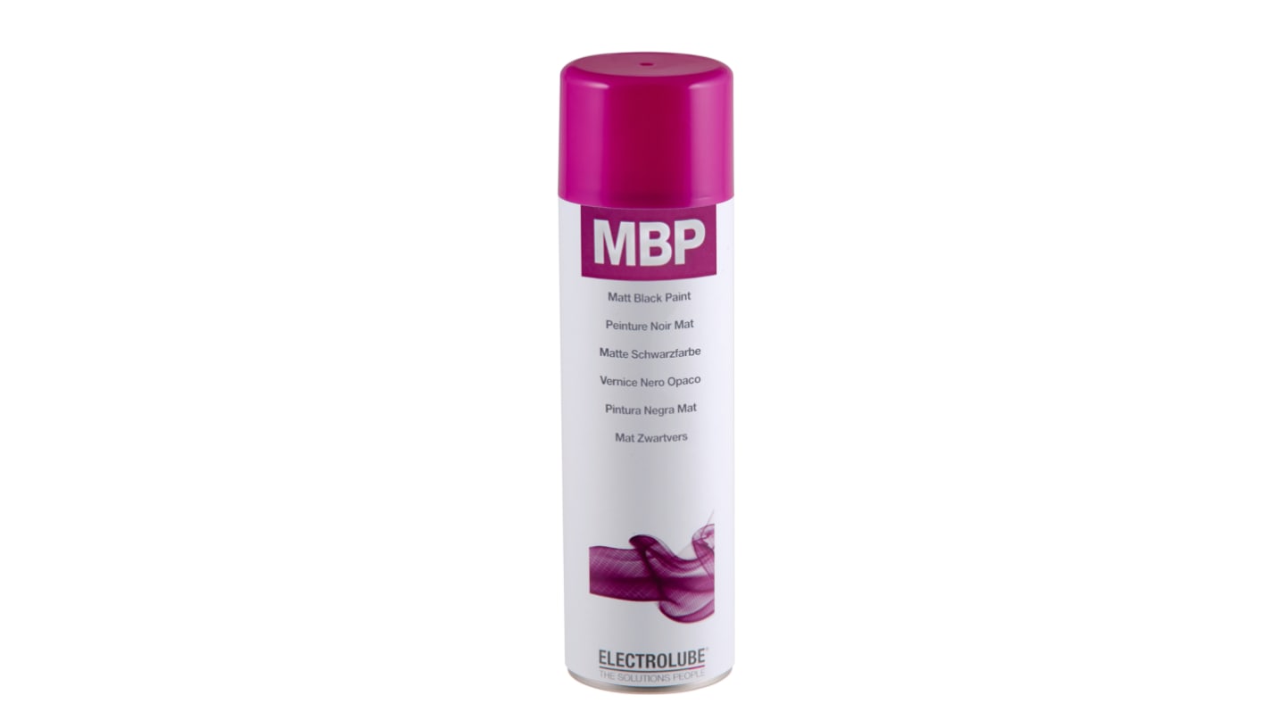 Electrolube 400ml Black Matt Spray Paint