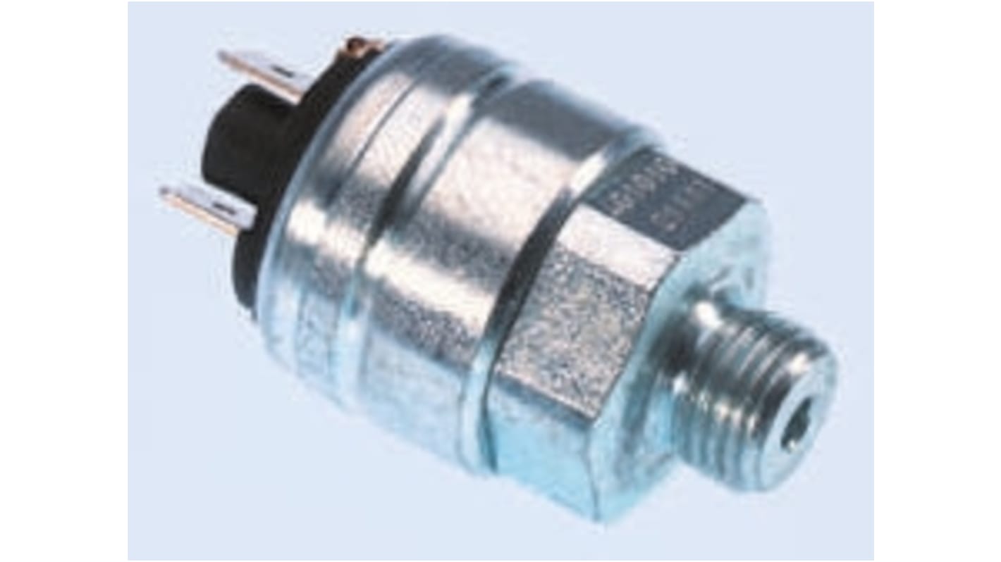 Burkert Type 1045 Series Pressure Sensor, 50bar Min, 200bar Max, NO Output, Differential Reading