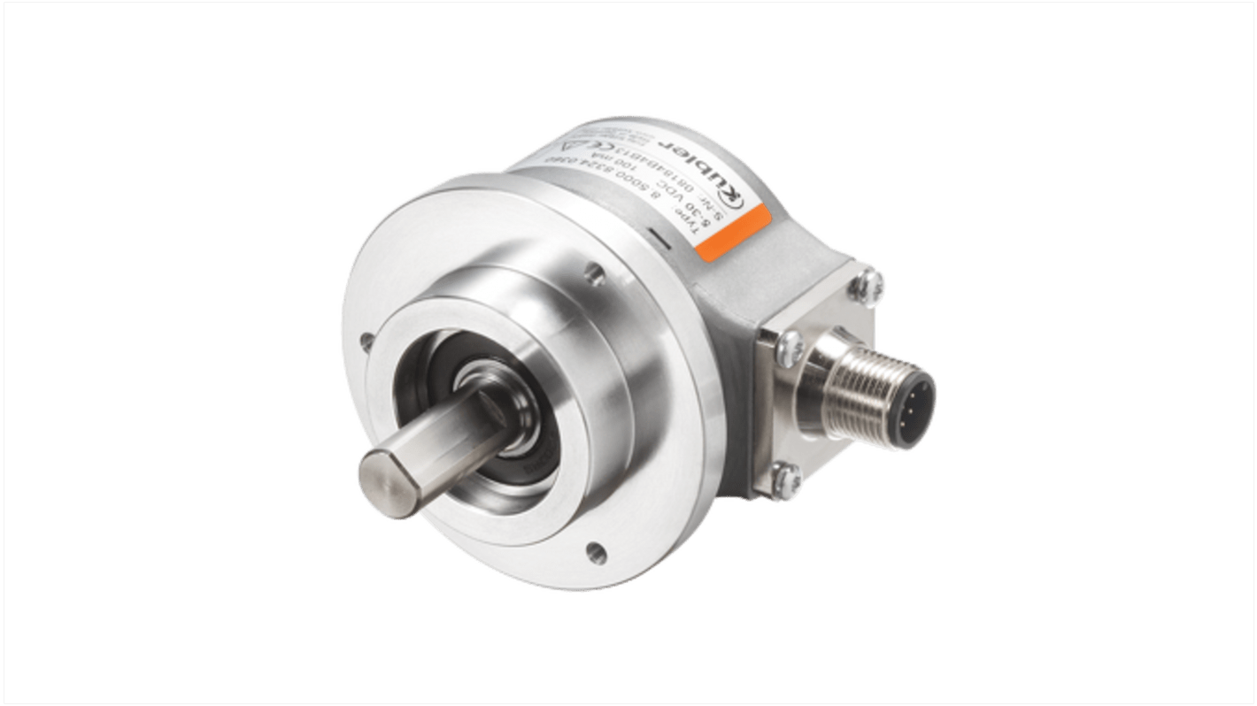Kübler Incremental Incremental Encoder, 500 ppr, Push Pull Signal, Solid Type, 10mm Shaft