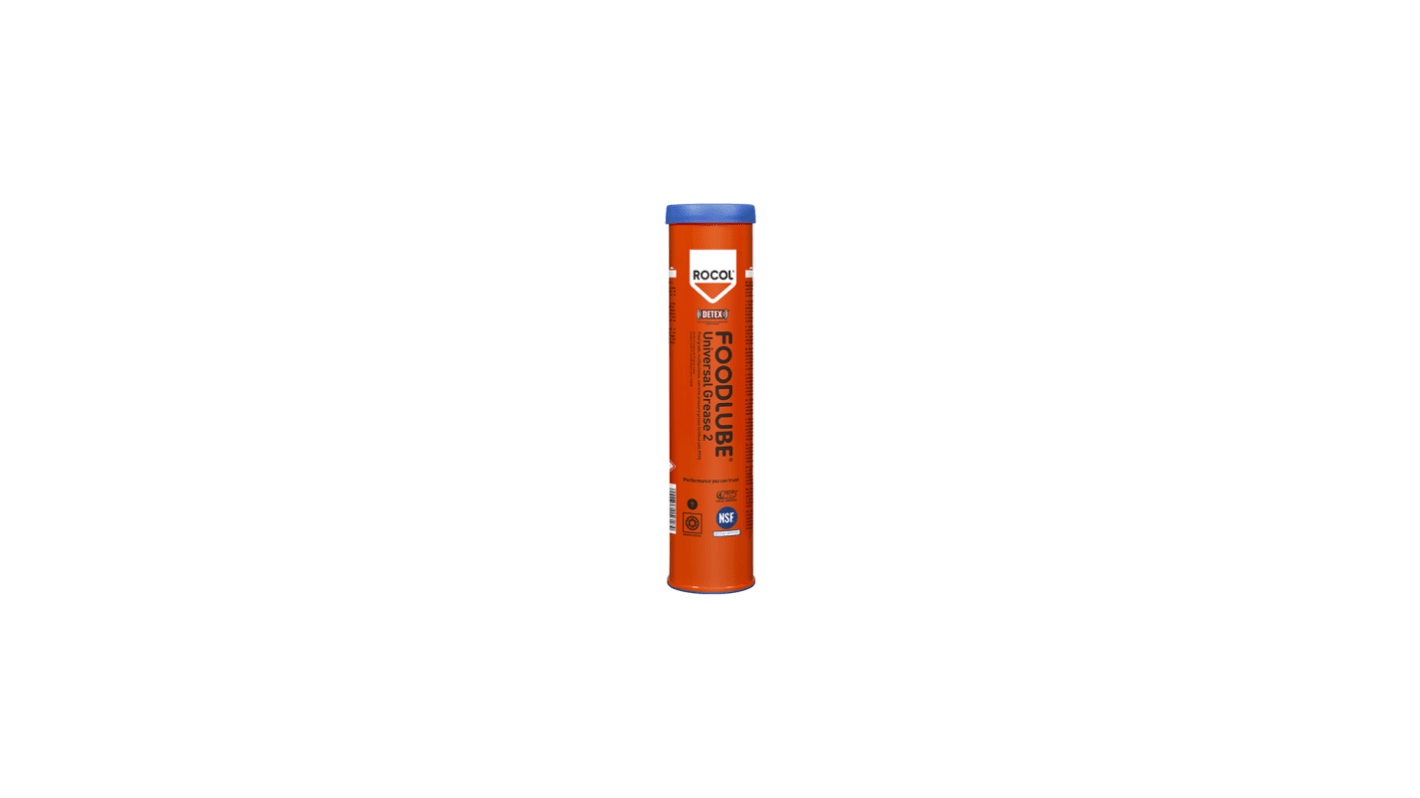 Rocol Foodlube® Universal 2 PTFE Lubricant 380g Cartridge,Food Safe