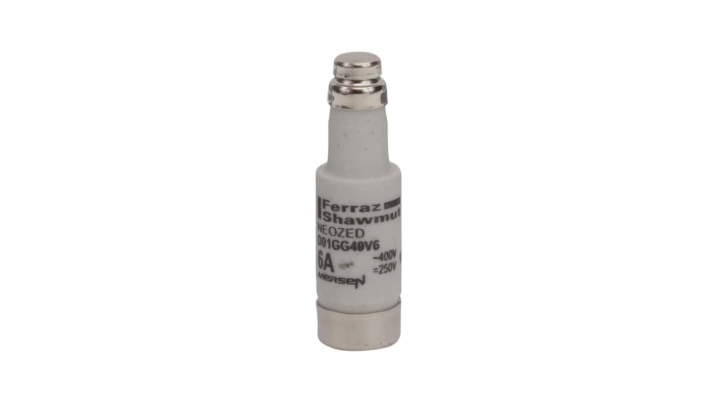 Fusible neozed Mersen, B215695, 6A, D01, gG 400V ac