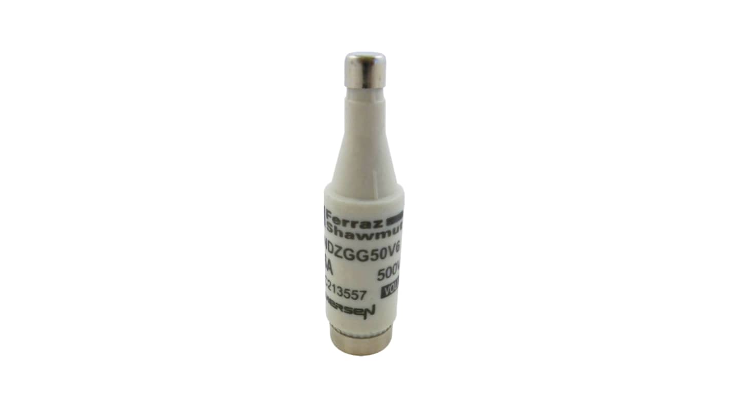 Mersen 6A DI Diazed Fuse, E16 Thread Size, gG, 500V