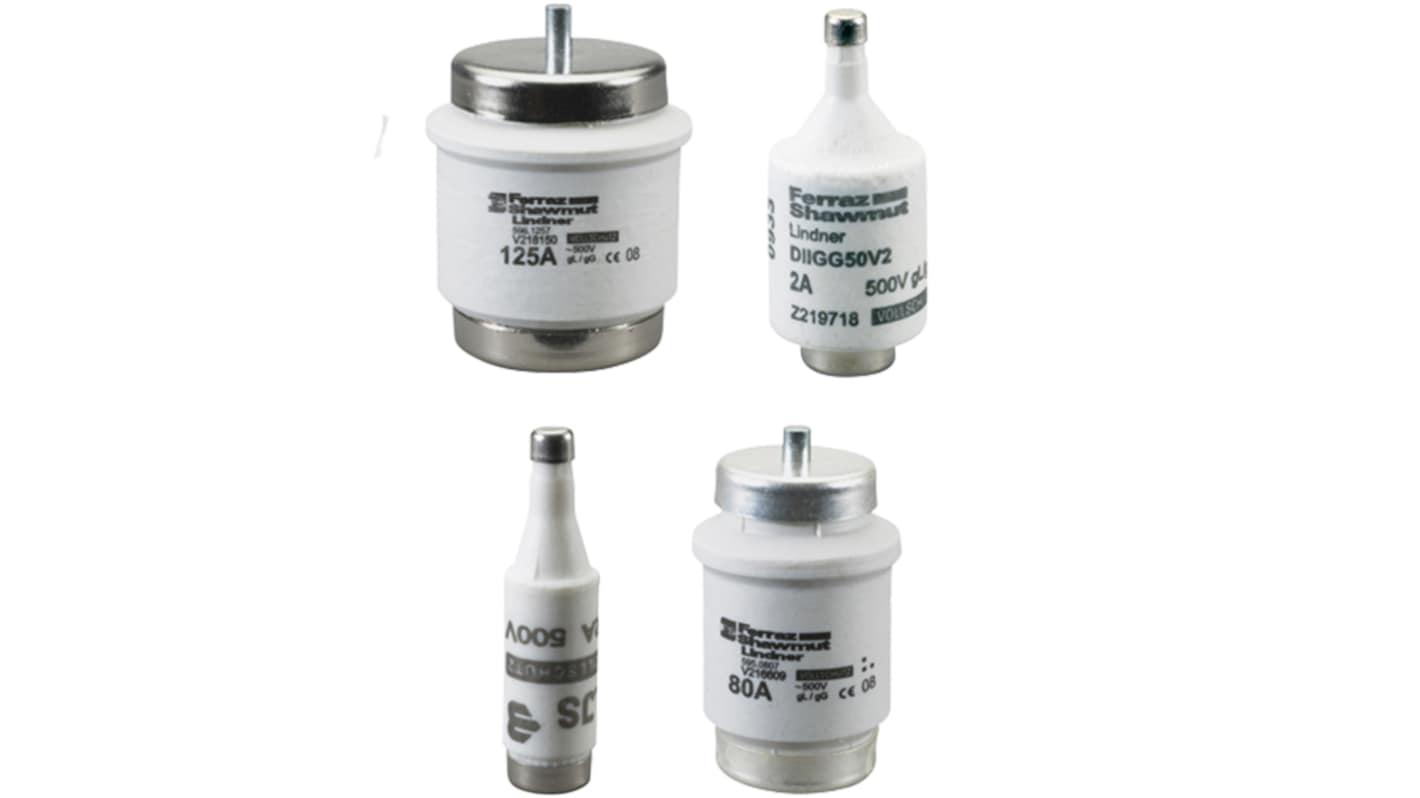 Mersen 20A DI Diazed Fuse, E16 Thread Size, gG, 500V