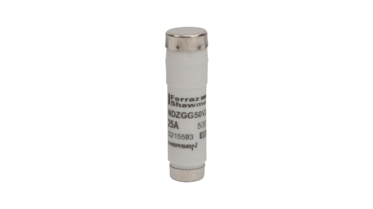 Mersen 25A DI Diazed Fuse, E16 Thread Size, gG, 500V