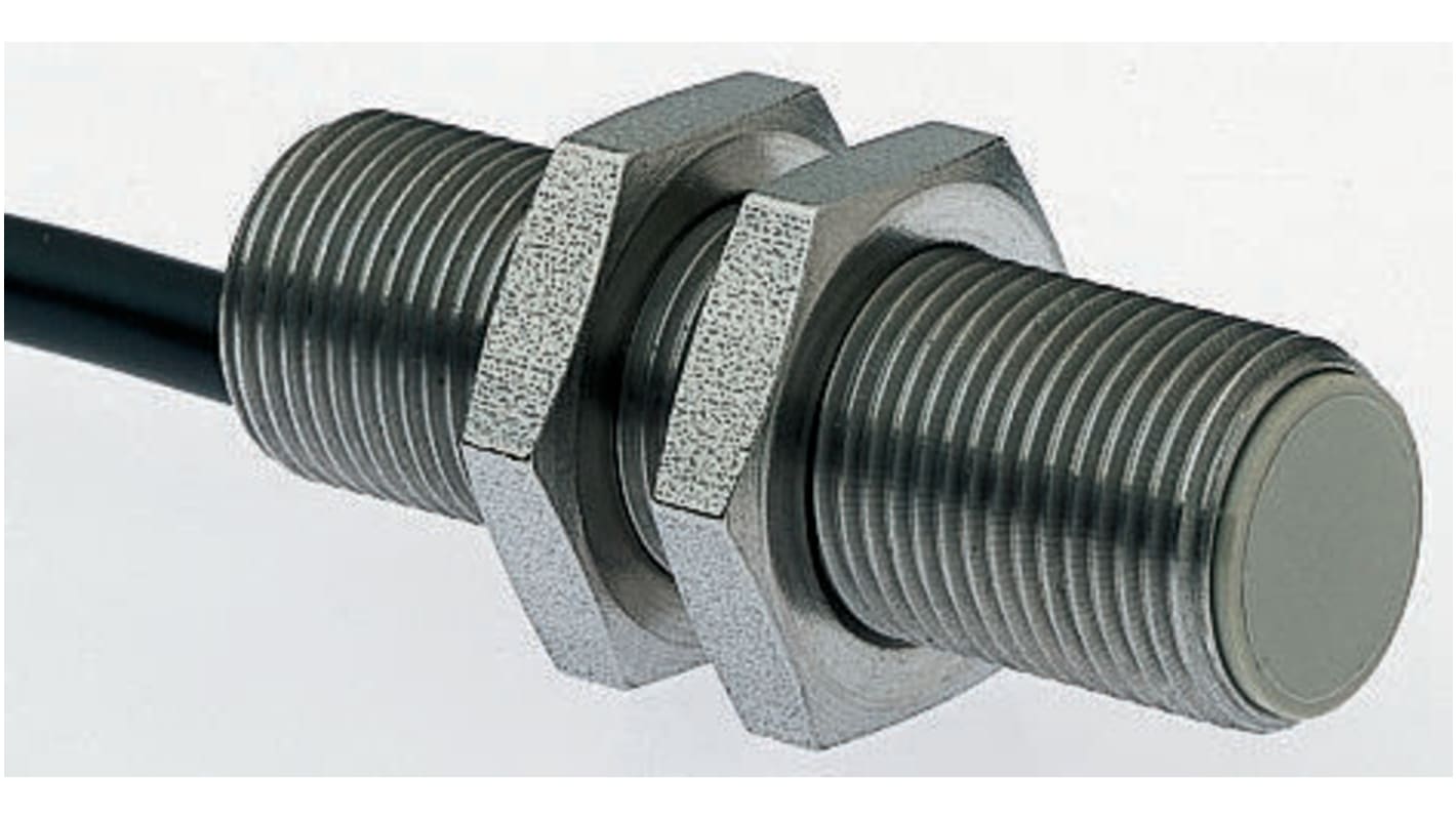 Rs-Online Sensore di prossimità Cilindro filettato Omron M18 rilevamento 8 mm 12 → 24 V c.c