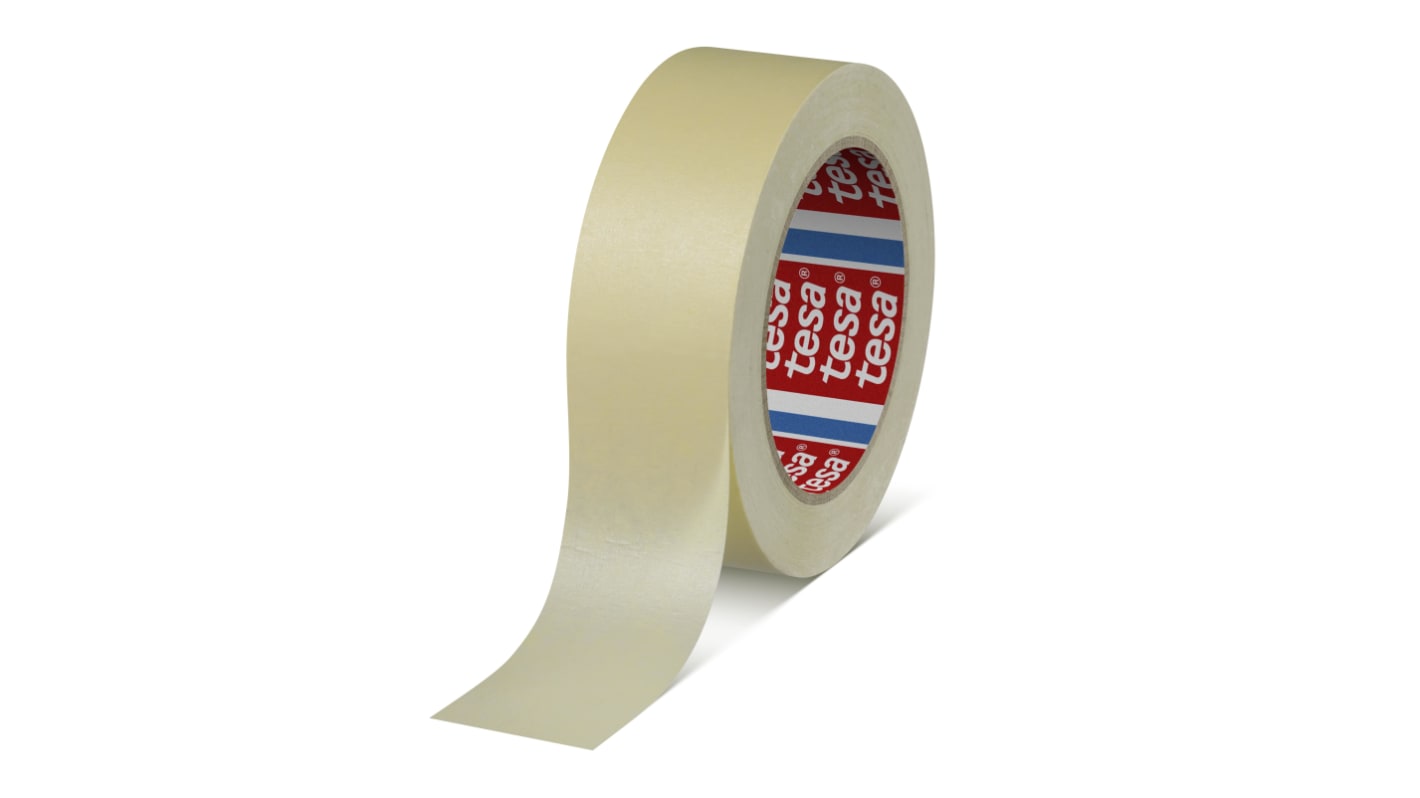 Taśma maskująca Tesa szerokość: 38mm Papierowe Żółty