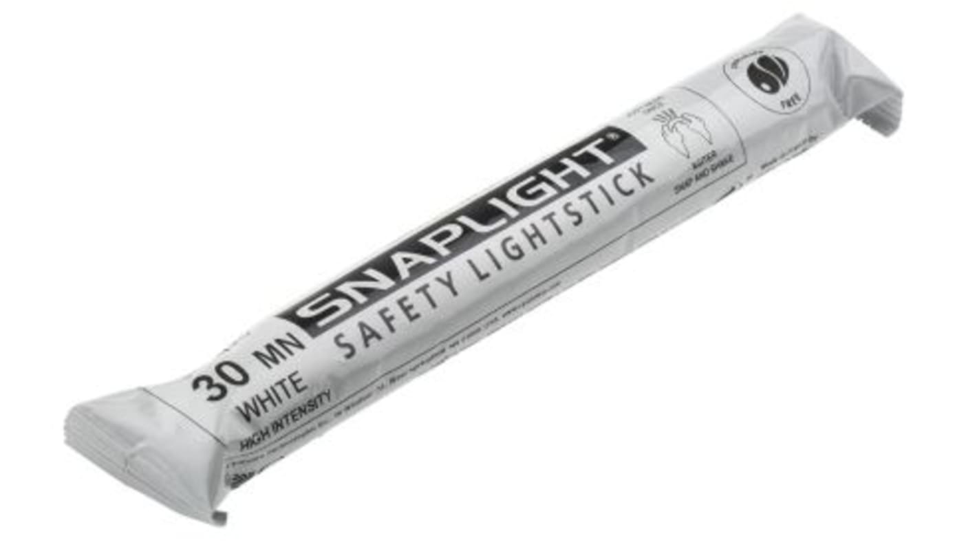 RS PRO Safety Light Glowstick White, 152 mm