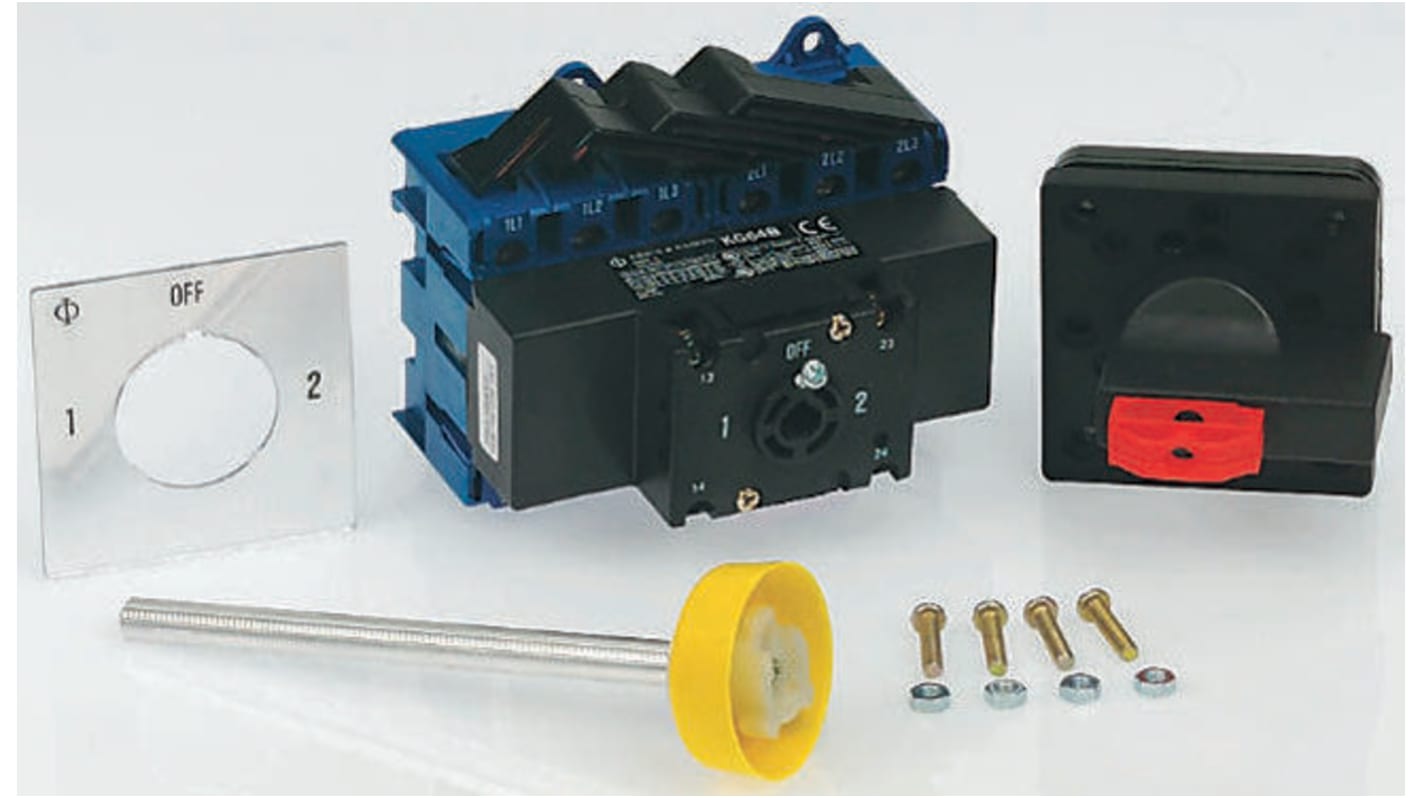 Interruttore di isolamento Kraus & Naimer KG100.T904/GBA021.VE, 4P, NO/NC, 100A, 690V ca, IP65