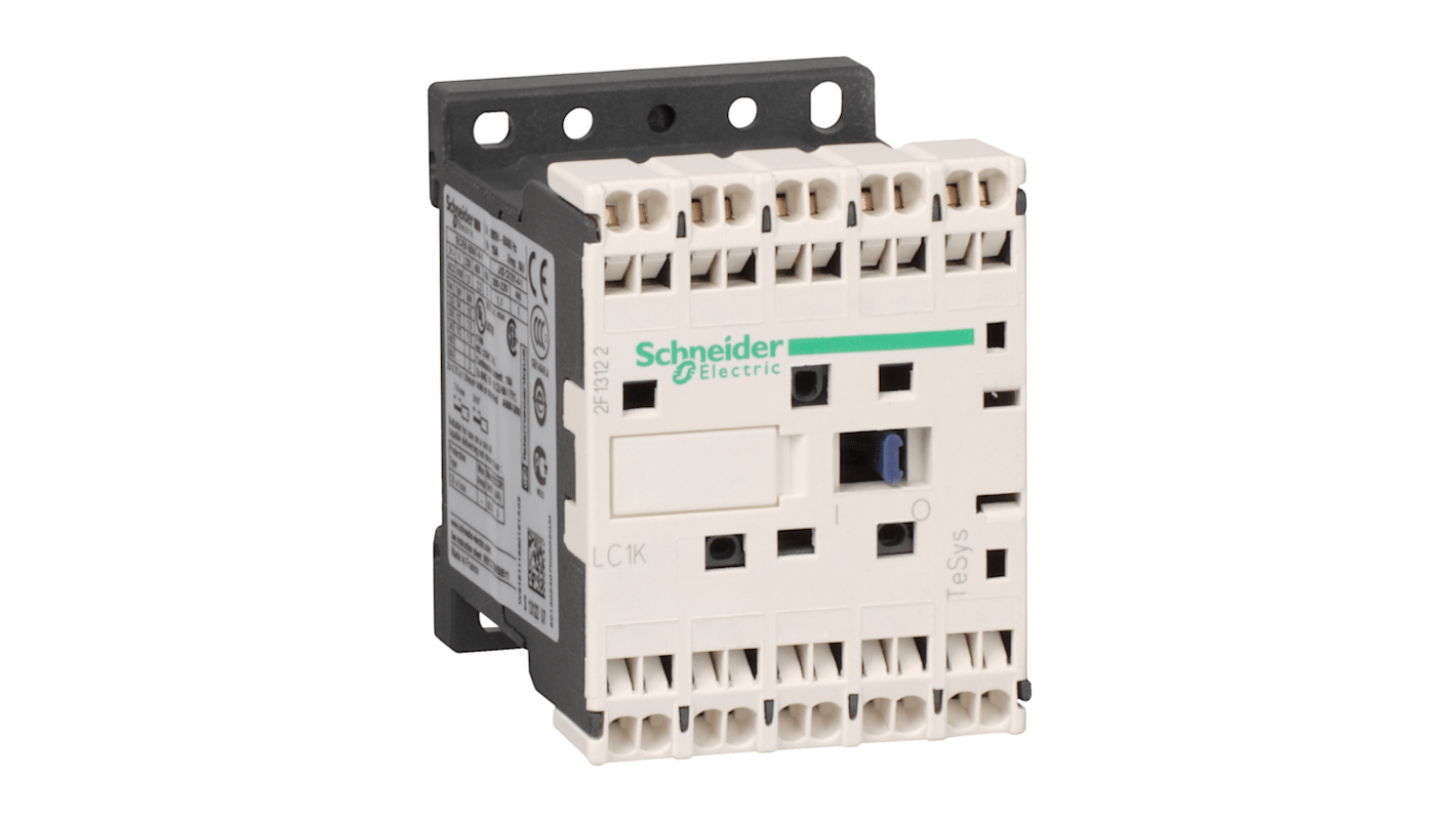 Schneider Electric TeSys K LC1K Leistungsschütz 230 V ac-Spule, 3 -polig , 690 V ac / 6 A 2,2 kW 3 Schließer