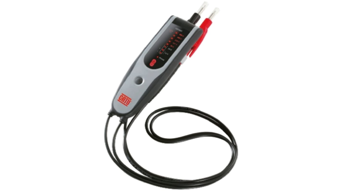 Catu MS-917, LED Voltage tester, 690V ac/dc, Continuity Check, Battery Powered, CAT IV With RS Calibration