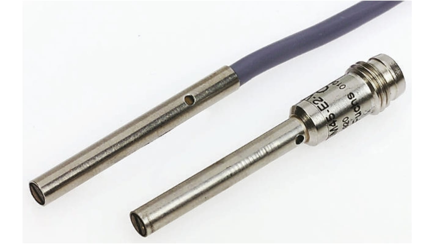 Pepperl + Fuchs Diffuse Photoelectric Sensor, Barrel Sensor, 50 mm Detection Range