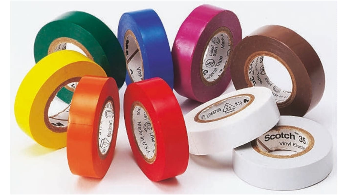 3M Purple PVC Electrical Insulation Tape, 1/2in x 20ft