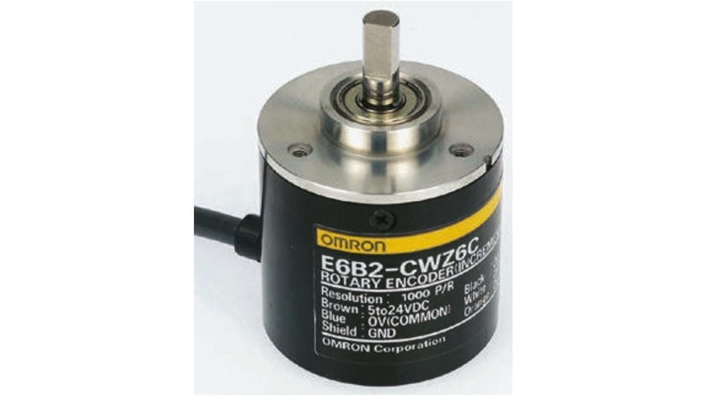 Omron Incremental Encoder, 360 ppr, Radial Type