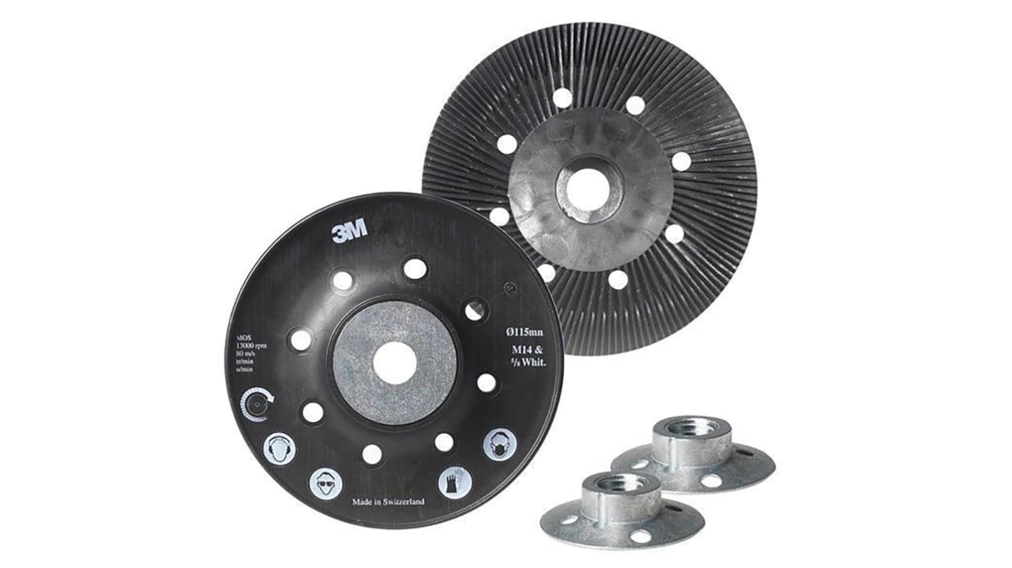 Platorello posteriore 3M per disco da 127mm