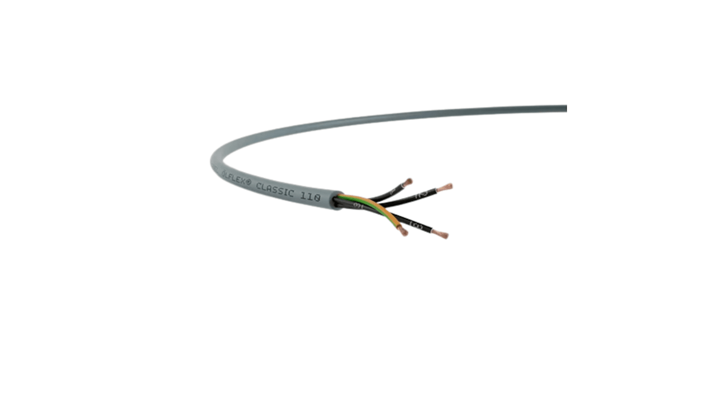 Cavo industriale multipolare non schermato a 12 cond. 0,75 mm², 18 AWG, 300/500 V, Ø9.9mm, L. 50m