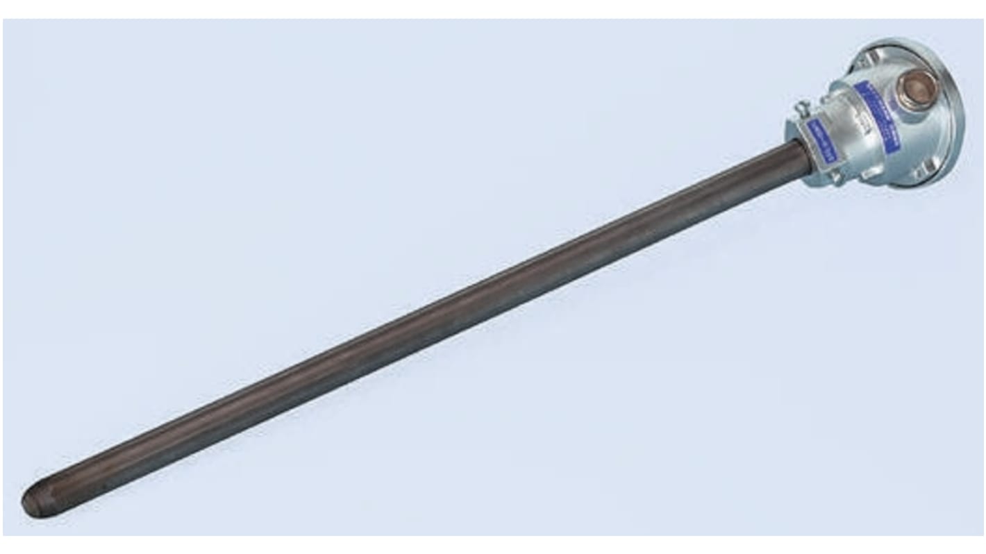 Reckmann Type K Thermocouple 710mm Length, 22mm Diameter → +1370°C