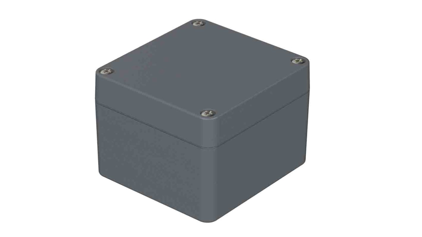 Bopla Euromas Polymas Series Silver Polyamide Enclosure, IP65, Silver Lid, 75 x 80 x 57mm