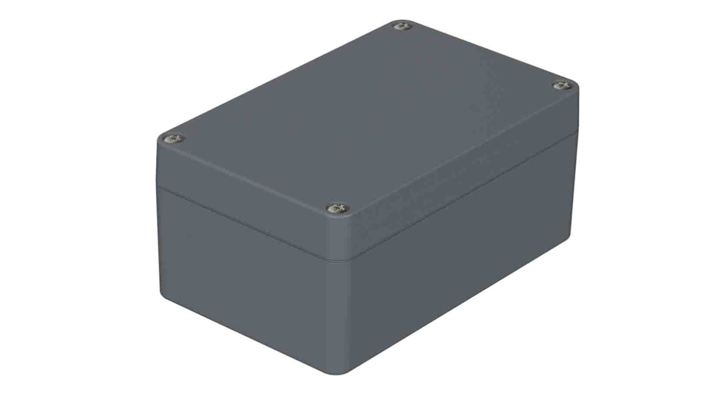 Bopla Euromas Polymas Series Silver Polyamide Enclosure, IP65, Silver Lid, 125 x 80 x 57mm