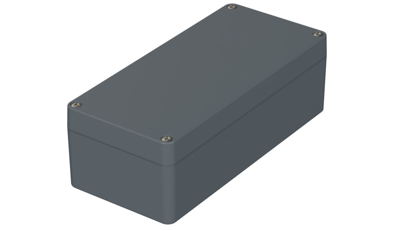 Bopla Euromas Polymas Series Silver Polyamide Enclosure, IP65, Silver Lid, 175 x 80 x 57mm