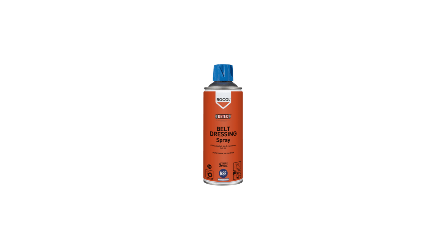 Rocol Belt Dressing Spray Polymer Lubricant 300 ml Aerosol,Food Safe