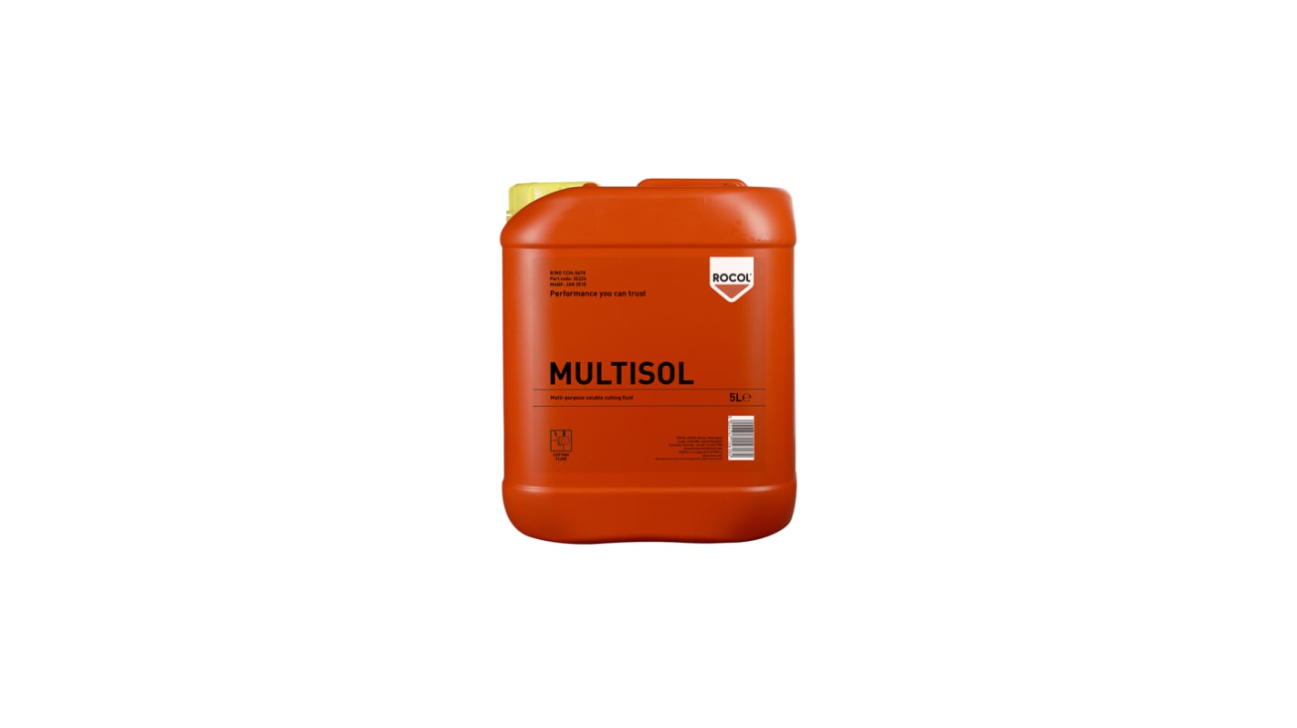 Rocol Rocol Multisol Cutting Fluid 5 L Bottle