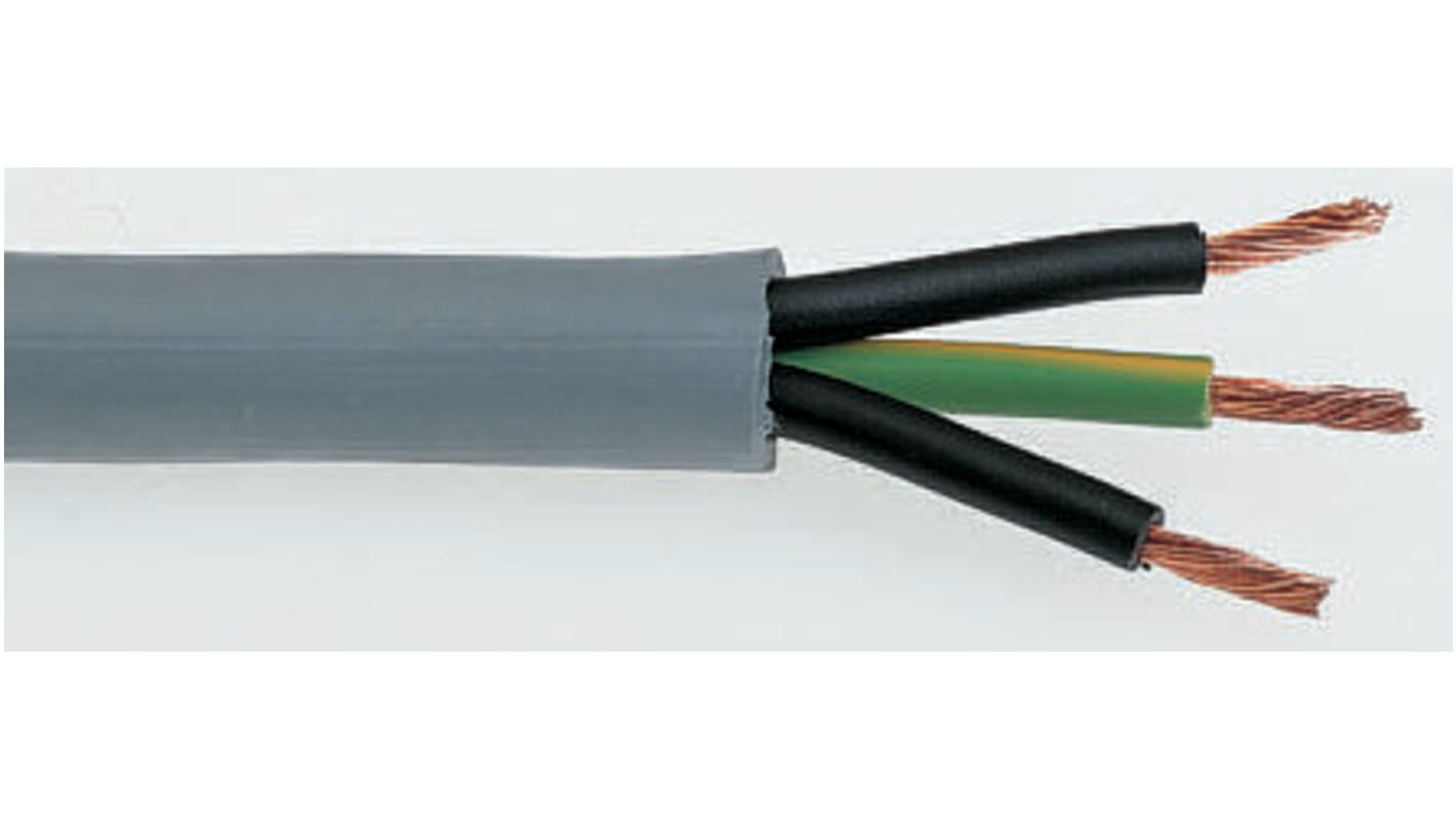 Belden Belden YY YY Control Cable, 18 Cores, 0.75 mm², Unscreened, 50m, Grey PVC Sheath