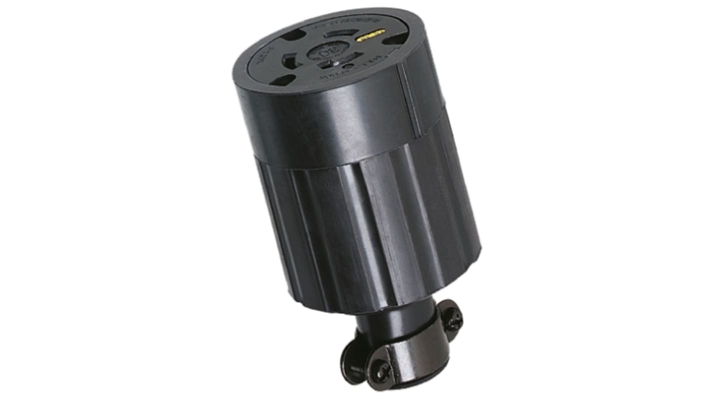 USA Mains Connector, 30A, Cable Mount, 125 V ac