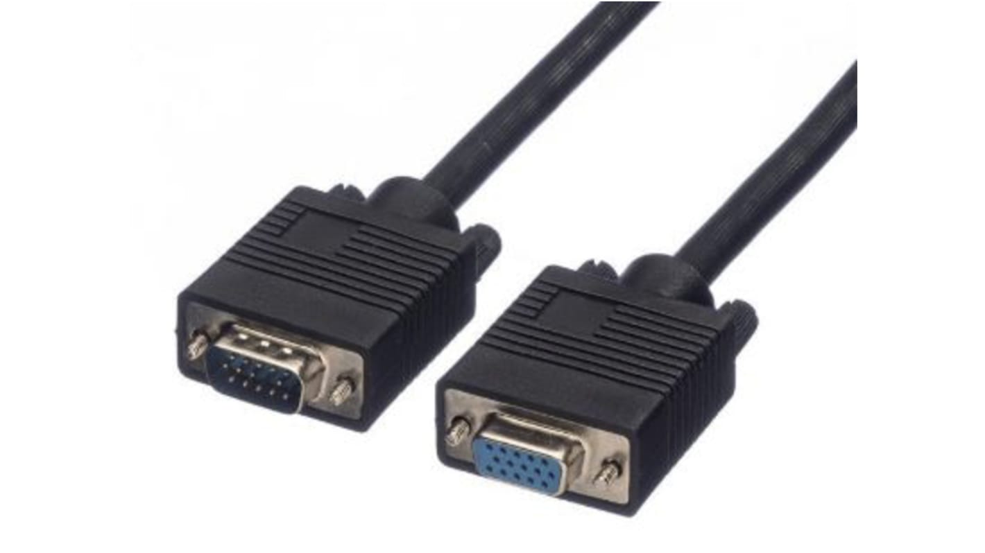 Cavo VGA Roline VGA Maschio/VGA Femmina, lungh. 10m, col. Nero