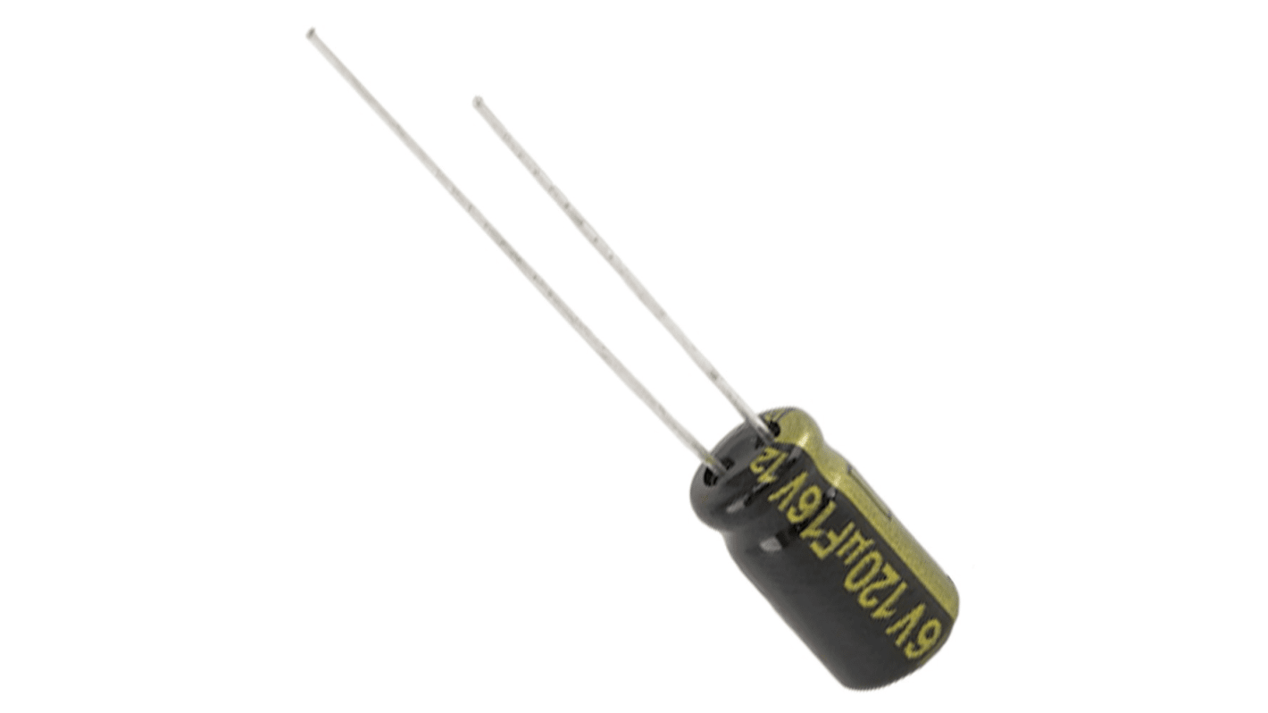 Panasonic 560μF Aluminium Electrolytic Capacitor 35V dc, Radial, Through Hole - EEUFM1V561L