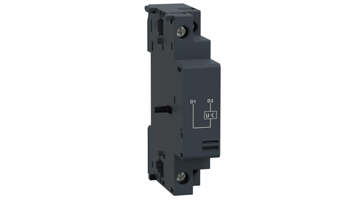 Schneider Electric GVAU Series Under Voltage Release for Use with GV2 GVAU Series, GV3 GVAU Series, 89mm Length