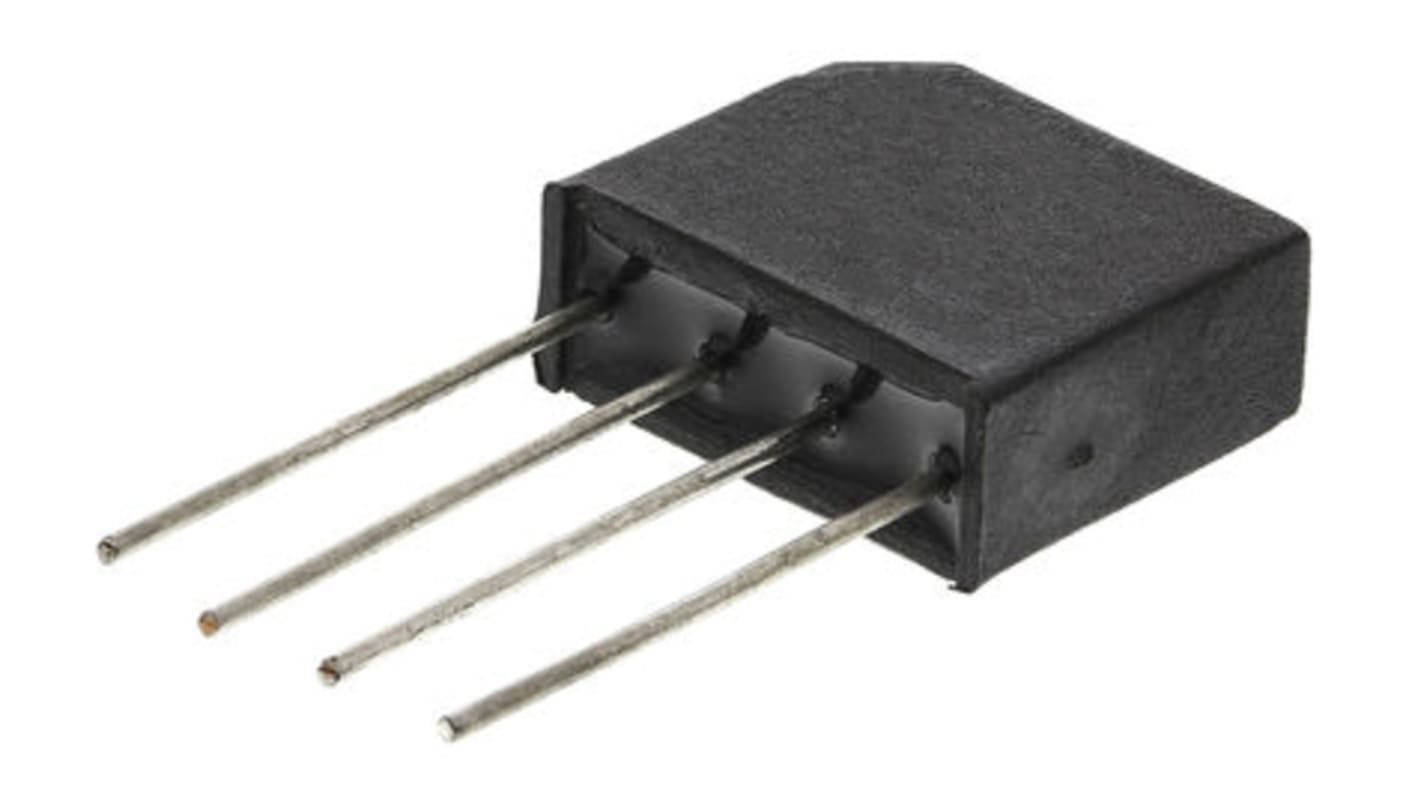 Vishay Bridge Rectifier, 1.9A, 100V, 4-Pin