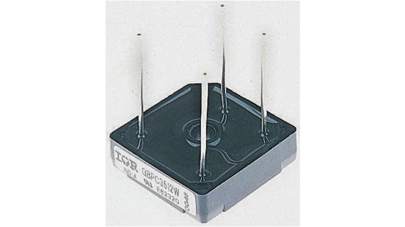 Vishay Bridge Rectifier, 35A, 400V, 4-Pin