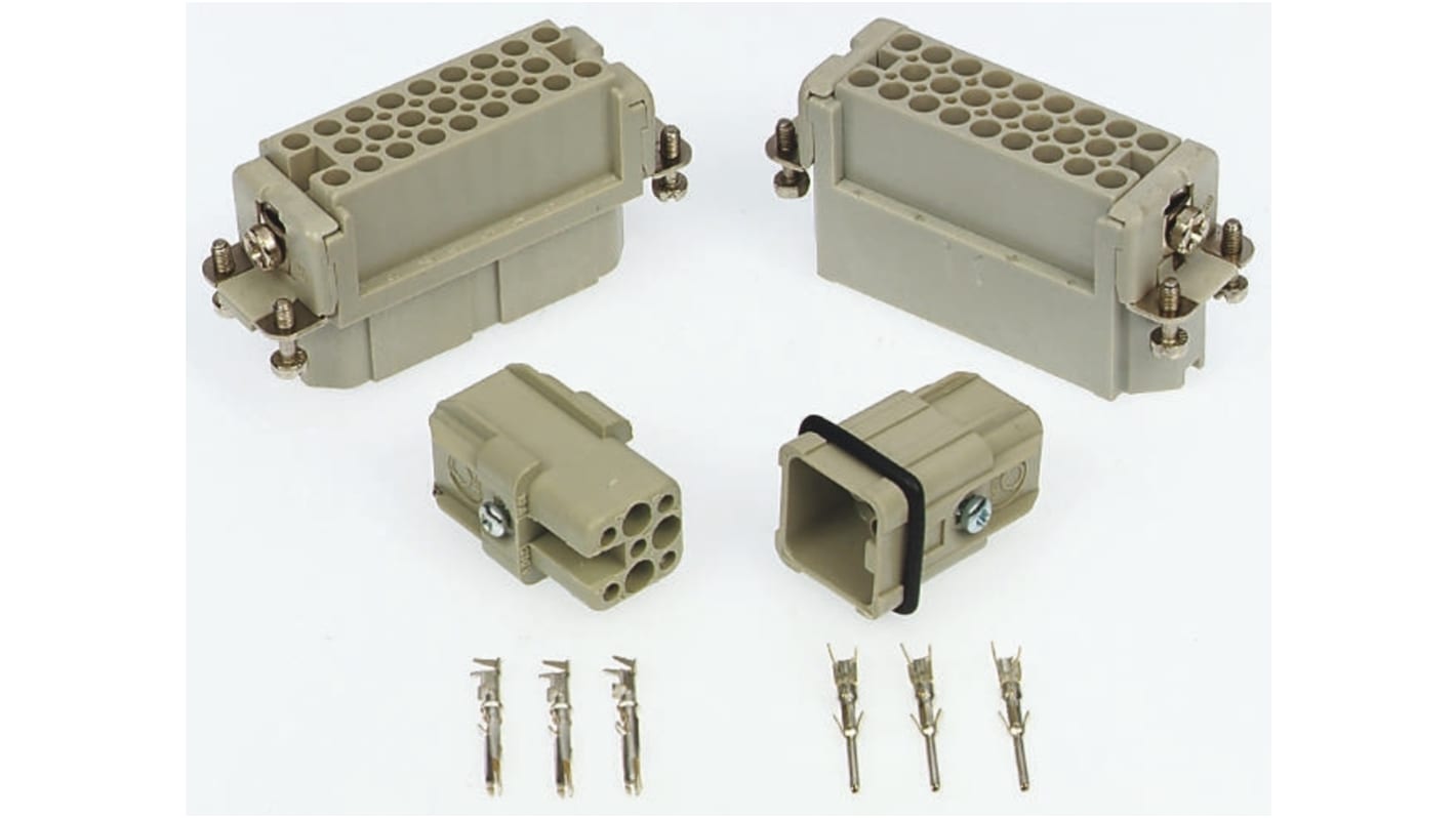 EPIC 连接器插件, 母座, 25p, 25P, 10A, 250 V, H-D系列