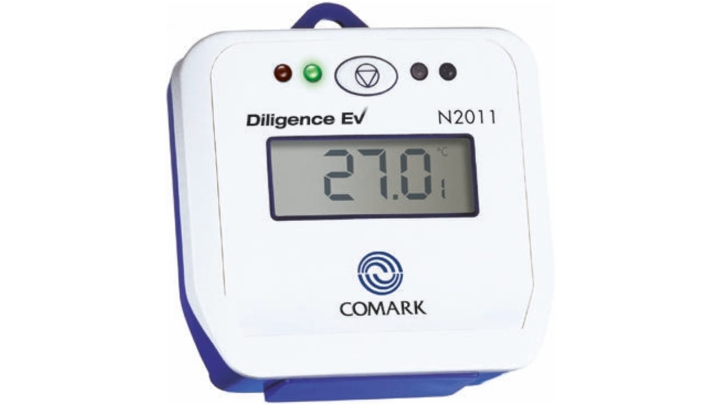 Registrador de datos Comark N2011, para Temperatura, con alarma, display LCD, interfaz Infrarrojos