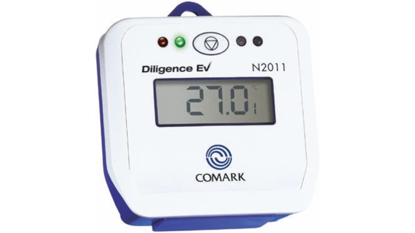 Comark 温度数据记录仪, 1输入, 红外接口, 最大可测+70（内部） °C, N2011