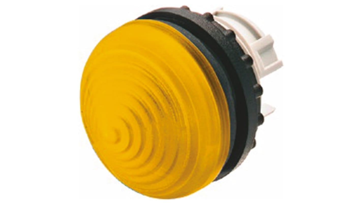 Tête de voyant lumineux Jaune Eaton, série RMQ Titan M22, diam. découpe 22.5mm, IP69K