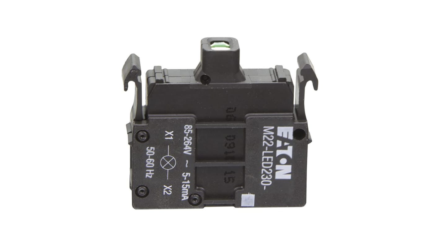 Eaton LEDブロック 85 → 264V ac ネジターミナル 216565 M22-LED230-G