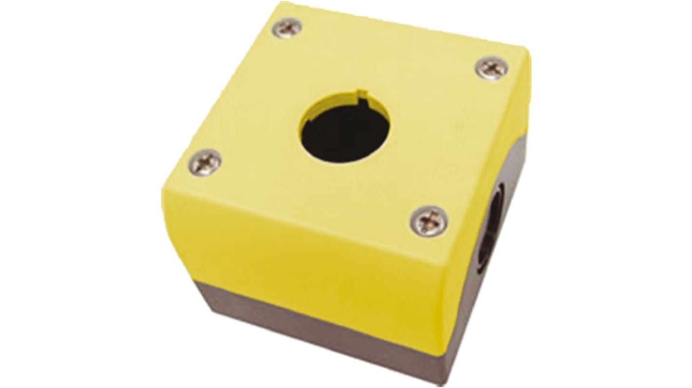 Contenitore stazione di controllo Eaton, 1 foro, Ø 22mm, IP66