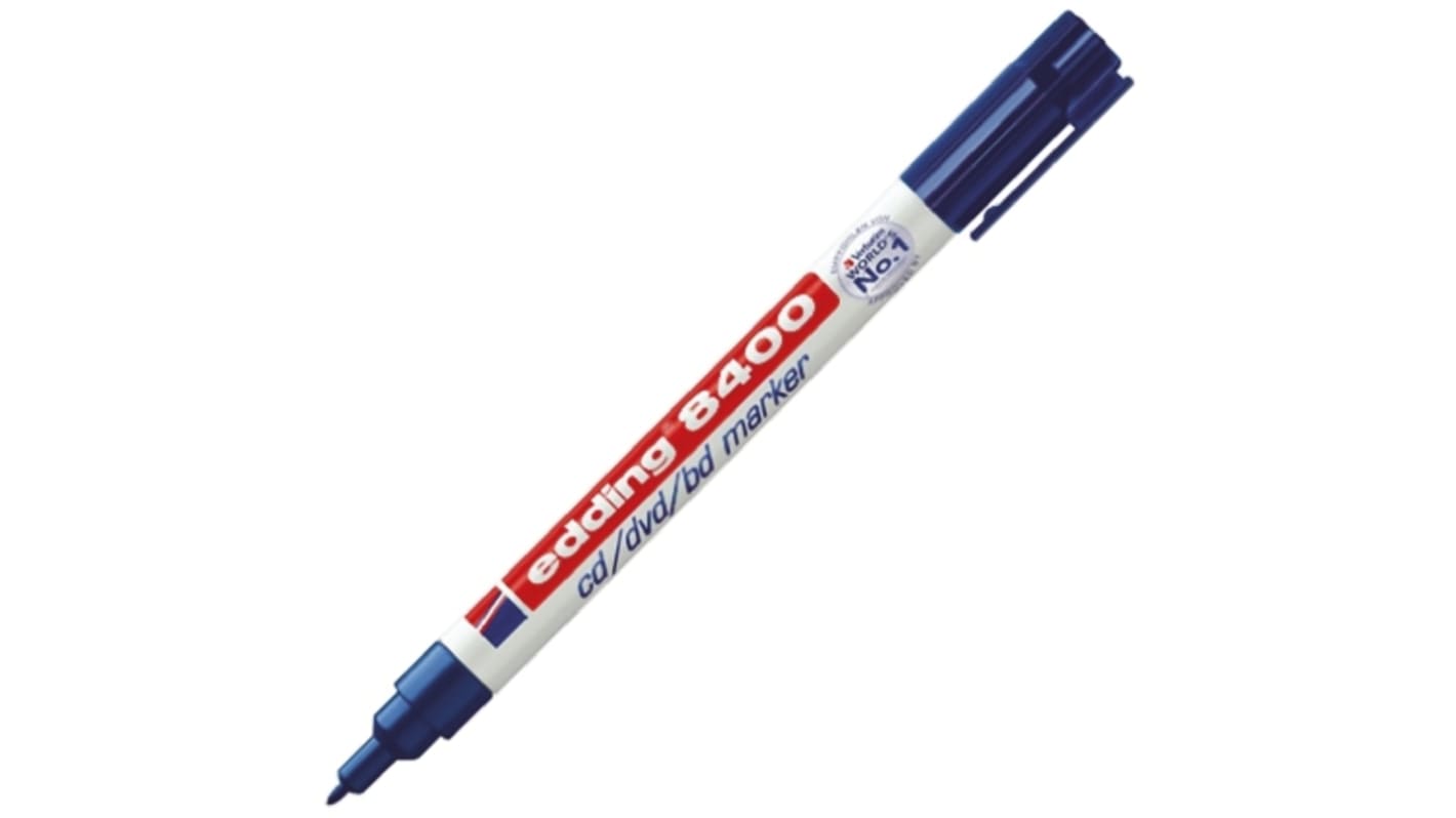 Edding Extra Fine Tip Blue Marker Pen