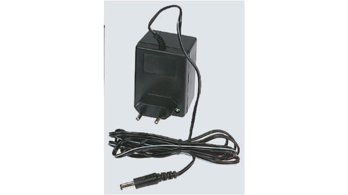 Mascot 10.2W Plug-In AC/DC Adapter 12V dc Output, 850mA Output