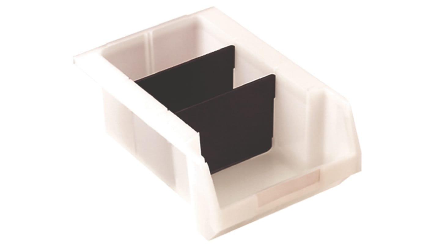 Contenitore RS PRO Naturale Plastica, 130mm x 239mm x 349mm