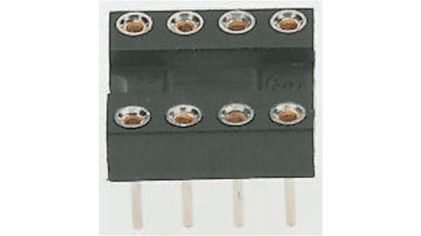Patice Dip IC, rozteč: 2.54mm šířka řady 15.24mm, počet kontaktů: 32, Průchozí otvor Obrácený kolík , 5A, svislá