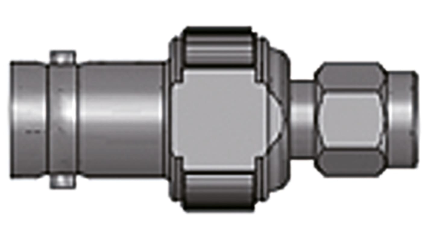 Yuetsu Straight Coax Adapter BNC Socket to SMA Plug 2GHz