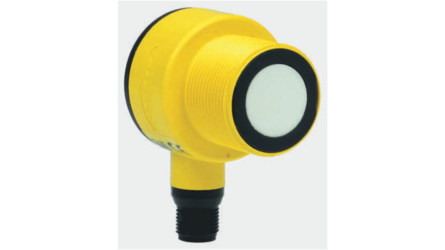 Banner Ultrasonic Barrel-Style Proximity Sensor, M30 x 1.5, 150 → 1000 mm Detection, Analogue, PNP Output, 12