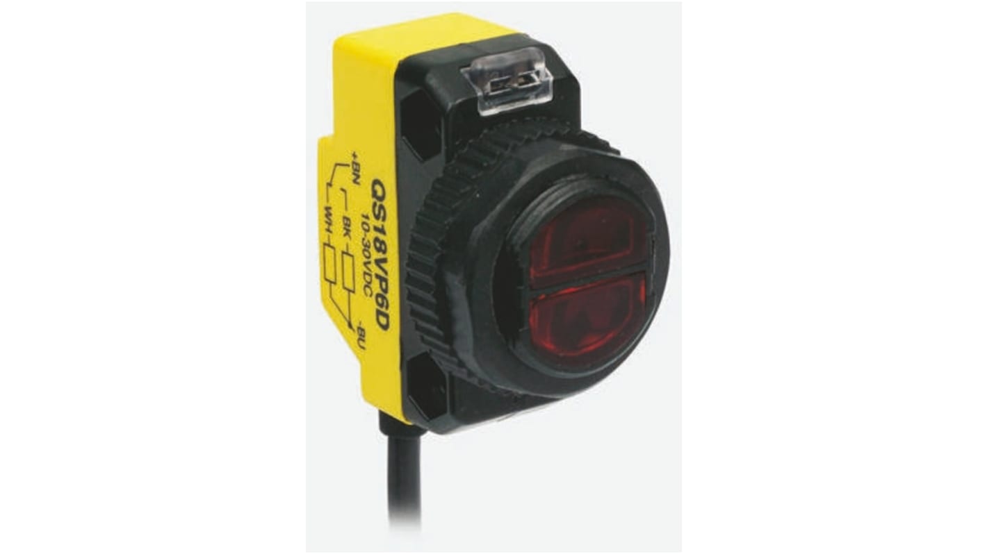 Rs-Online Sensore fotoelettrico Rettangolare Banner a diffusione rilevamento 800 mm uscita NPN/PNP