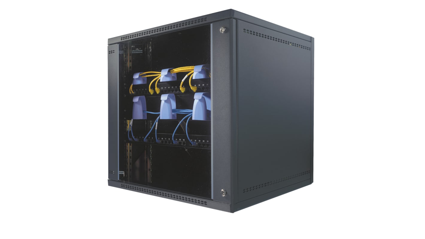 APW Imrak 310 Series 12U-Rack Server Cabinet, 593 x 573 x 400mm